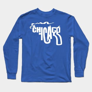 CHICAGO Smoking Gun 90s Style Graphic Long Sleeve T-Shirt